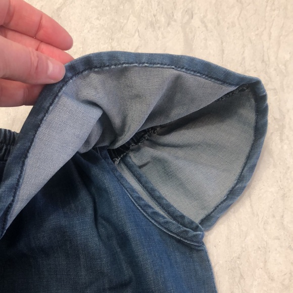 Hudson (4T) Denim Ruffle Top Spring/Summer Dress - Picture 5 of 7